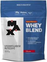 Whey Blend 900g Morango, Max Titanium