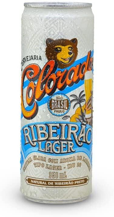 Cerveja Colorado, Ribeirão Lager, 350ml, Lata