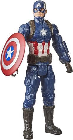 Marvel, Boneco Avengers Capitão América, Azul e Vermelho