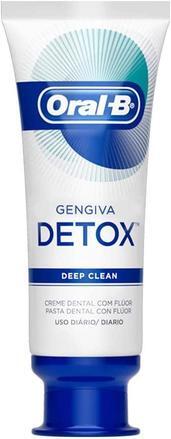 Creme Dental Oral-B Gengiva Detox Deep Clean 102g