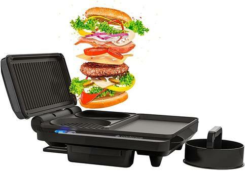 Grill Burger 3 em 1, Preto, 220v, Cadence