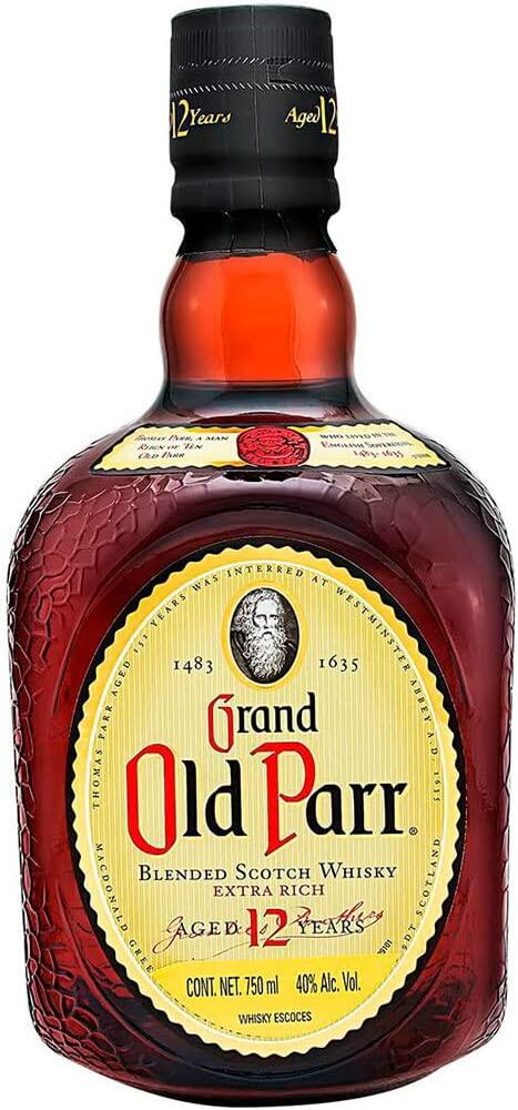 Whisky Grand Old Parr 750ml