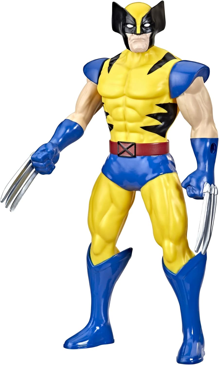 Marvel, Boneco Wolverine, Amarelo, Azul e Preto