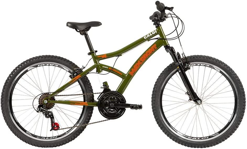 Bicicleta Aro 24 Caloi Max Front Verde