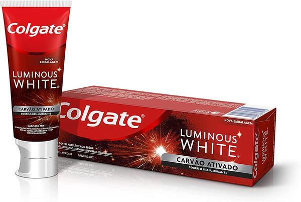 Creme Dental Colgate Luminous White Carvão Ativado 70G, Colgate, 70g