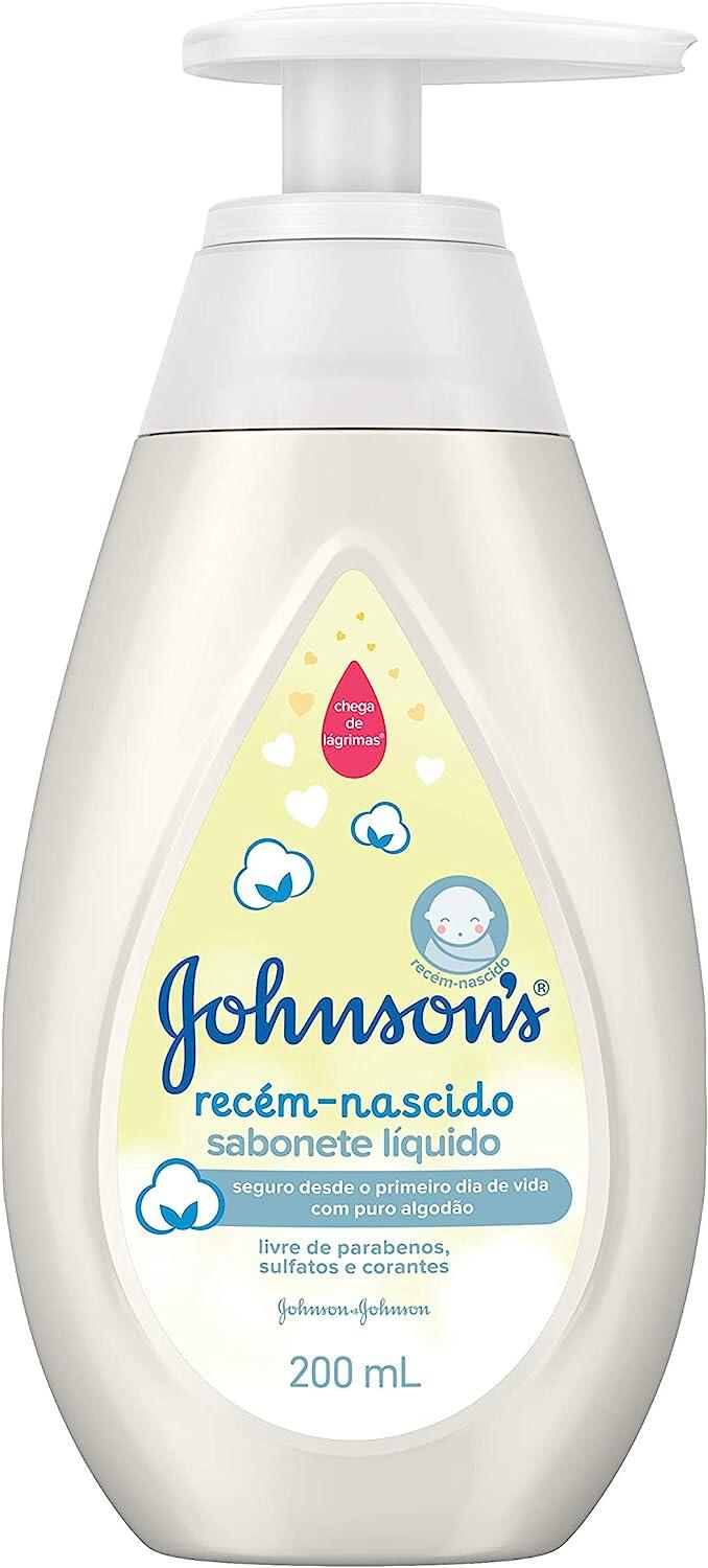 Johnson's Baby Sabonete Líquido Recém Nascido,200ml