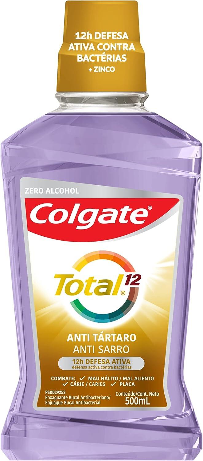 Enxaguante Bucal Colgate Total 12 Anti tartar 500ml