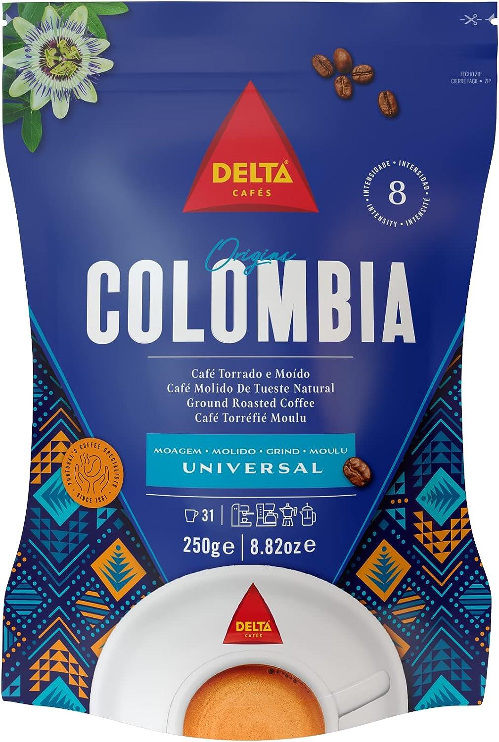 Delta Q Café Torrado e Moído Colômbia 250g