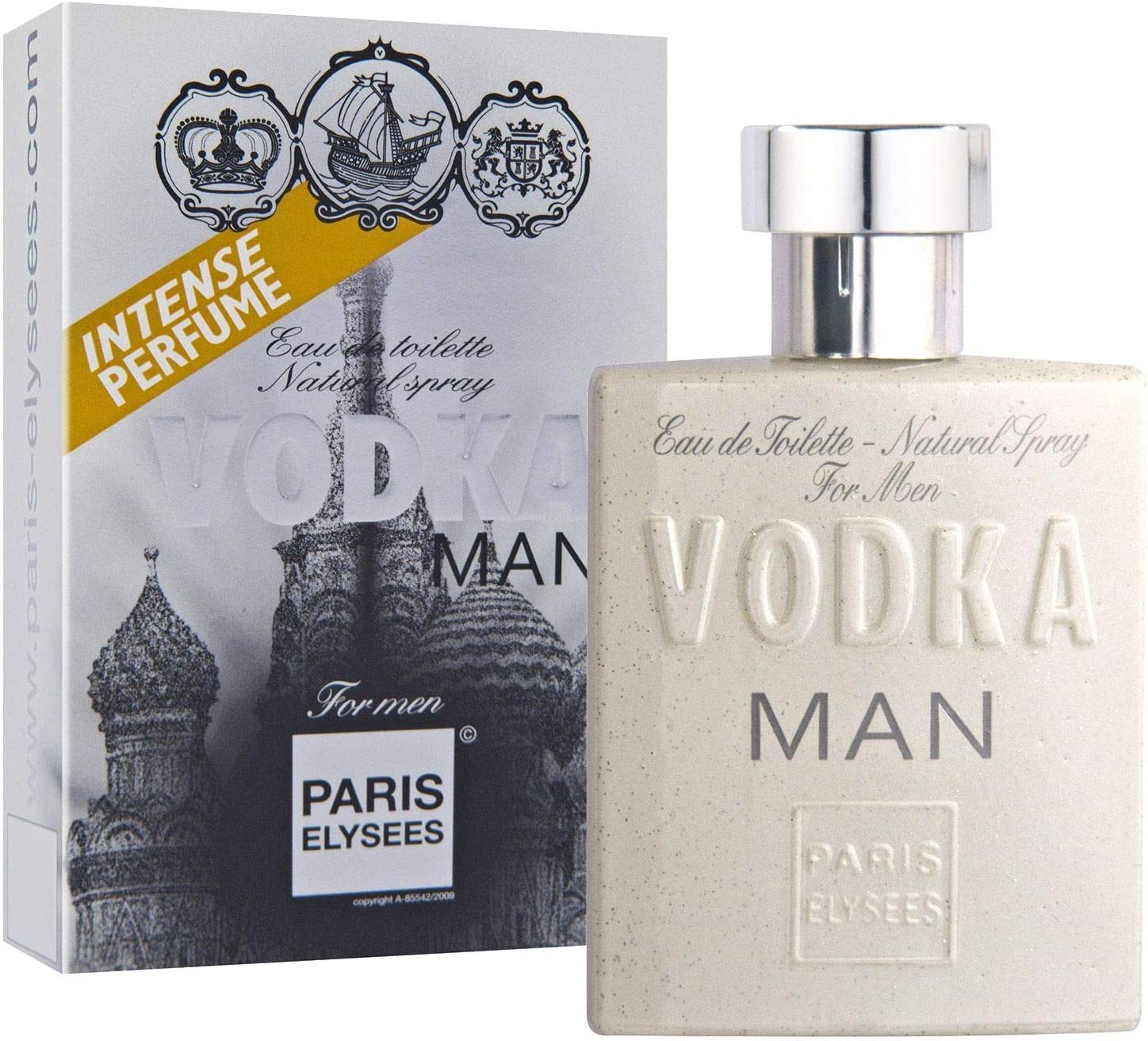 Perfume Importado Paris Elysees Eau De Toilette Masculino Vodka Man 100ml