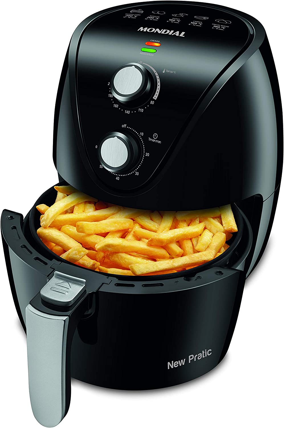 Fritadeira Sem Óleo Air Fryer 3,5L, Mondial, Preto, 1500W, 110V - AF-31