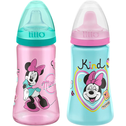 Pack 2 Copos Colors Disney - Lillo, Verde/Rosa