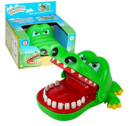 Brinquedo Jogo Crocodilo Morde Dedo Dentista Pura Diversão Envio Imediato