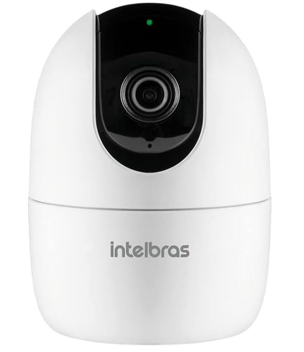 Câmera Inteligente Interna 360° Compatível com Alexa Wi-Fi Full HD IM4 C Branco Intelbras