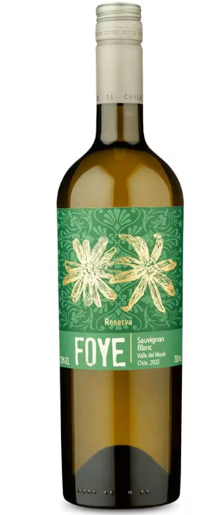 Vinho Chileno Foye Reserva Sauvignon Blanc Branco 750ml