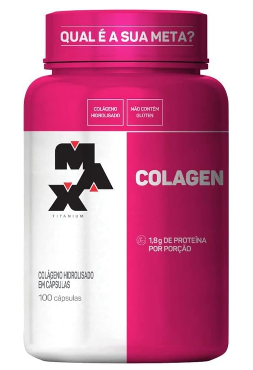 Colageno Hidrolisado 100 Capsulas - Max Titanium