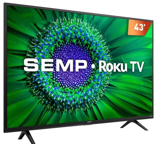 Smart TV TCL ROKU 43 Polegadas LED FHD, Wi-fi - R5500