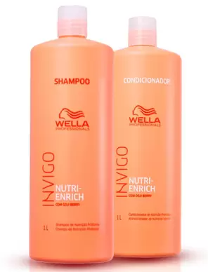 Kit Invigo Nutri Enrich Shampoo e Condicionador 1L - Wella Professionals