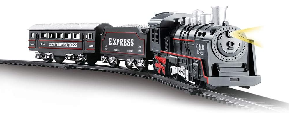 Pista Trem Locomotiva 67,5cm, DM Toys