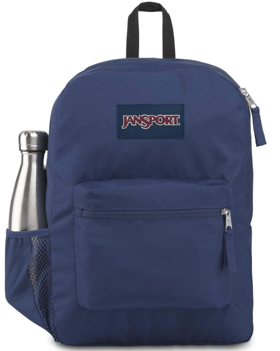 Mochila Cross Town Jansport, Unissex, Navy, Tamanho Único