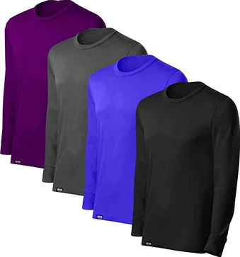 Kit com 04 Camisetas Proteção UV Masculina UV50+ Secagem Rápida Cores