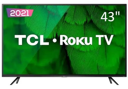 Smart TV TCL ROKU 43 Polegadas LED FULL HD - RS520