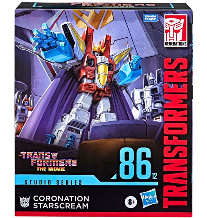 Boneco Transformers Generation Studio Series Coronation Starscream F3201 Hasbro - 21,5cm