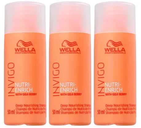 Wella Professionals Invigo Nutri-Enrich Kit com Três Shampoos Travel Size