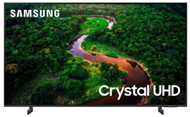 Smart TV 55 Polegadas Samsung Crystal UHD 4K, 3 HDMI, 2 USB, Bluetooth, Wi-Fi, Gaming Hub, Tela sem limites, Alexa built in - UN55CU8000GXZD