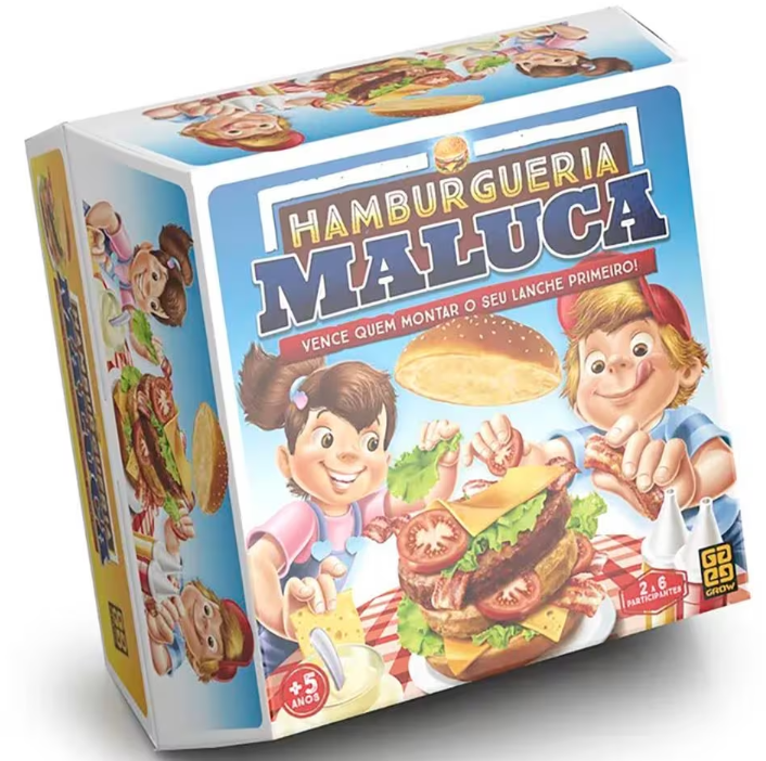 Jogo Hamburgueria Maluca Grow