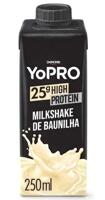 YoPRO Bebida Láctea UHT Milkshake de Baunilha 25g de proteínas 250ml