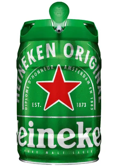 Cerveja Heineken não Retornável Pilsen Barril 5L