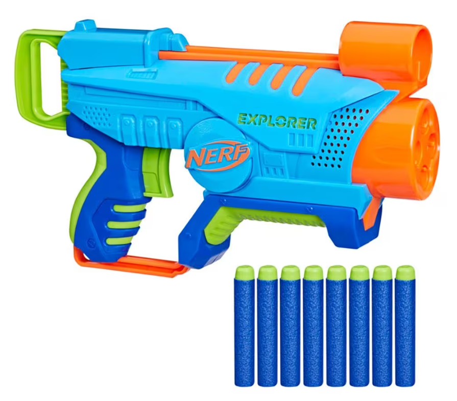 Lançador de Dardos Nerf Elite Jr Explorer F6367 - Hasbro