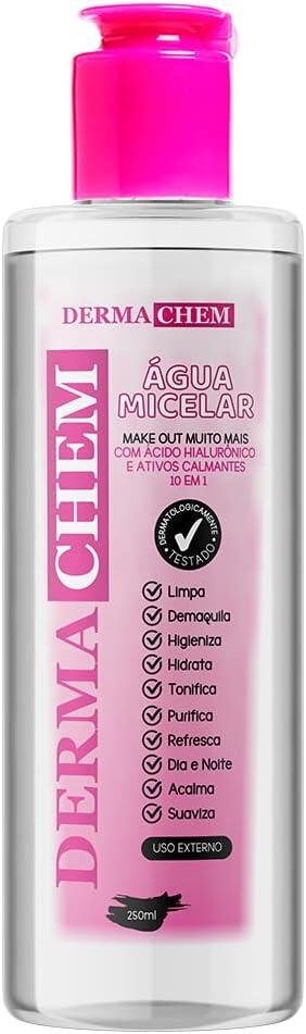 Água Micelar com Ácido Hialurônico Make Out 250 ml - Dermachem, Dermachem