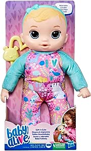 Baby Alive Bebê Fofinha - Boneca de corpo macio, 28 cm com cabelos loiros - F7791 - Hasbro