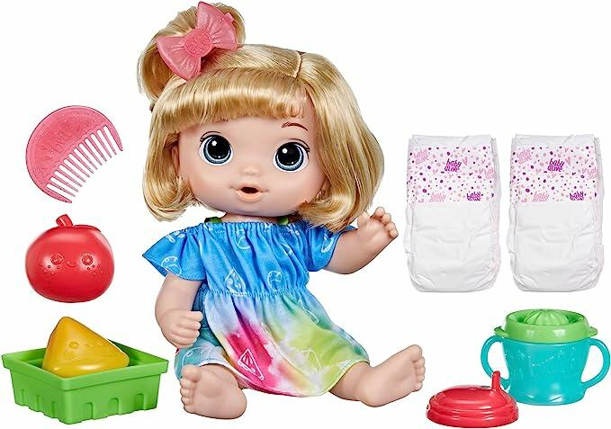 Baby Alive, Boneca Bebê Hora do Suco, Cabelos Loiros