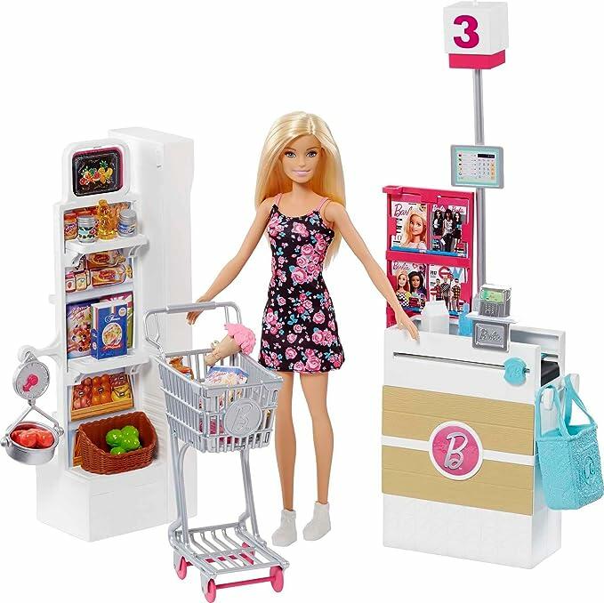 Barbie - Supermercado de Luxo, Mattel, FRP01, Multicor