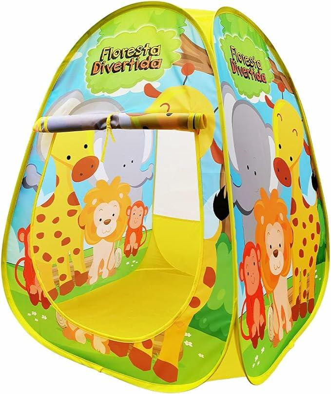 Barraca Infantil Dobravél Floresta Divertida, DM Toys