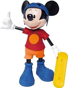 Boneco e Personagem Mickey Radical 5 Frases 31 Cm, Elka, Multicor