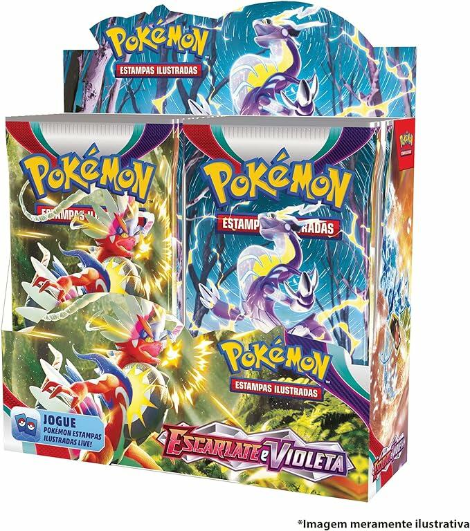 Box Display Pokémon Escarlate E Violeta 1