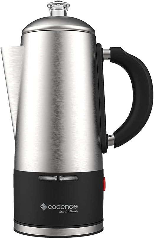 Cafeteira Italiana Elétrica Cadence Gran, Inox 1,5L, 110V, CAF120