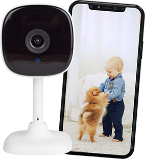 Haiz Câmera de Segurança Interna PIX-Z Smart Compatível com Alexa Wi-fi Bivolt Branco HZ-K258