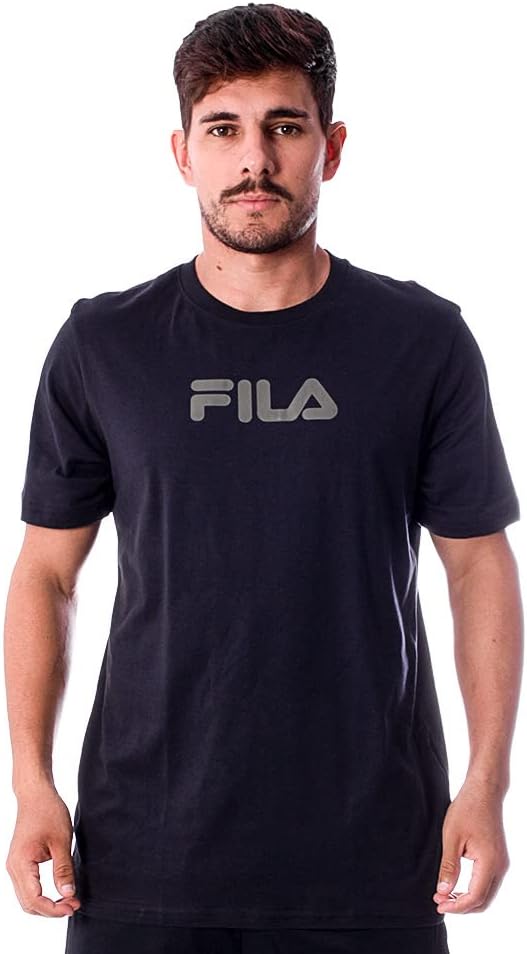 Camiseta Cam Masc. Letter Midi, Fila, Masculino