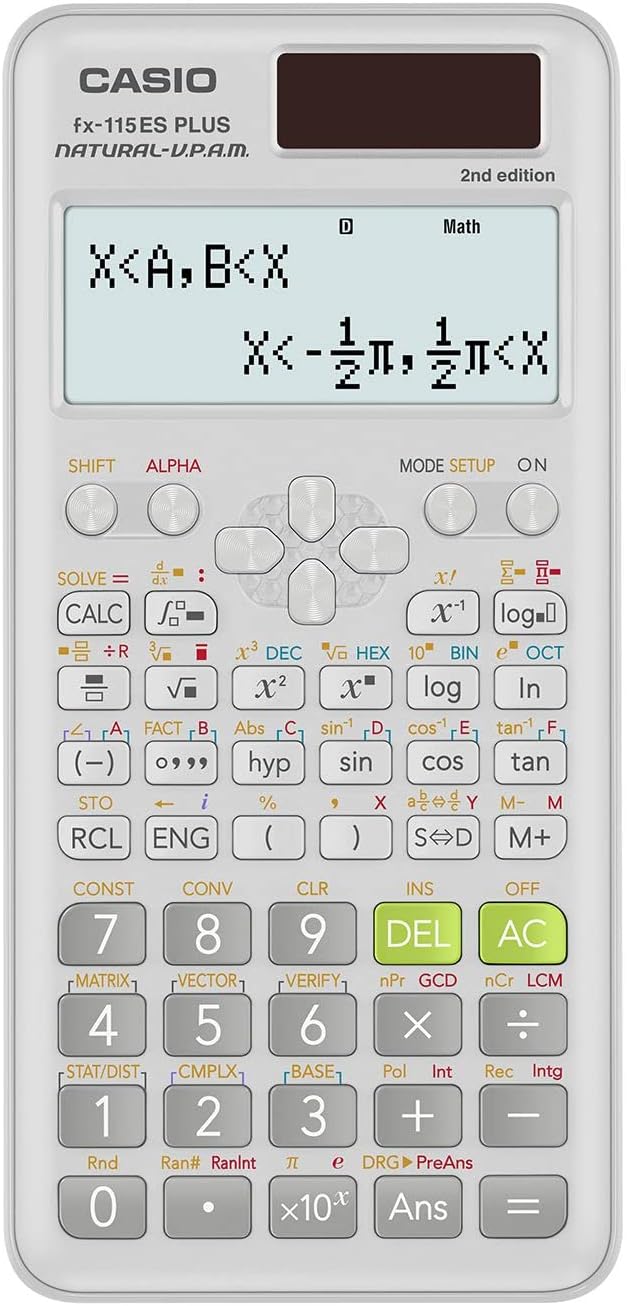 Casio Calculadora científica avançada FX-115ESplus2 2ª edição