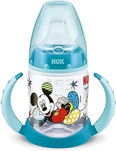 Copo de Treinamento First Choice Mickey Mouse by Romero Britto, NUK, azul, 150 ml