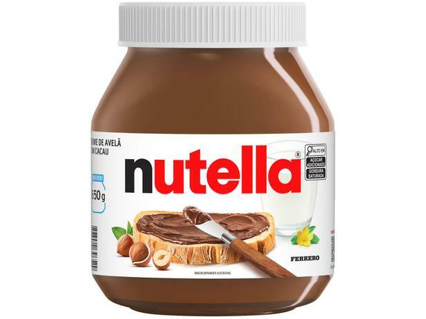 Creme de Avelã com Cacau Nutella Ferrero 650g