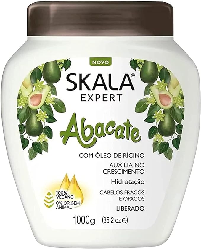 Creme de Tratamento 1Kg Bomba de Vitaminas - Abacate, Skala, 1 unidade