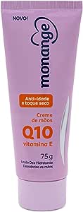 Creme para Mãos Monange Anti-idade Q10 e Vitamina E com ação desodorante 75g, Monange