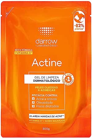 Darrow Actine Gel de Limpeza Refil 300G, Cor: Laranja, Número itens:1