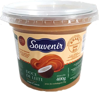 Doce de Leite com Coco - Souvenir - 400Gr