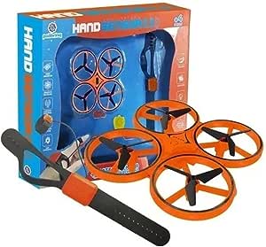 Drone Quadricóptero Hand Sensor 2.0 Indução Controle Remoto - Mega Compras